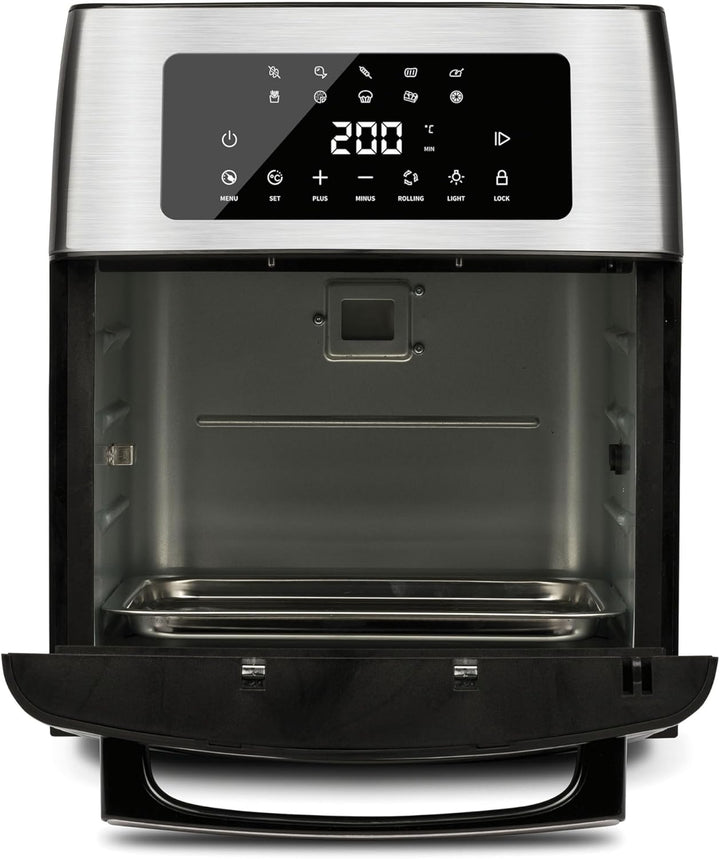 G3 Ferrari G10182 Heissluftfritteuse & Airfryer-Ofen "Friggisano EVO 15L", 1700 W, 15 L, 10 Programm
