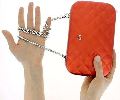 ÖGON Smart Wallets - Quilted Lady Bag - Capacité jusqu'à 15 Cartes + Passeport + pièces + Billets -