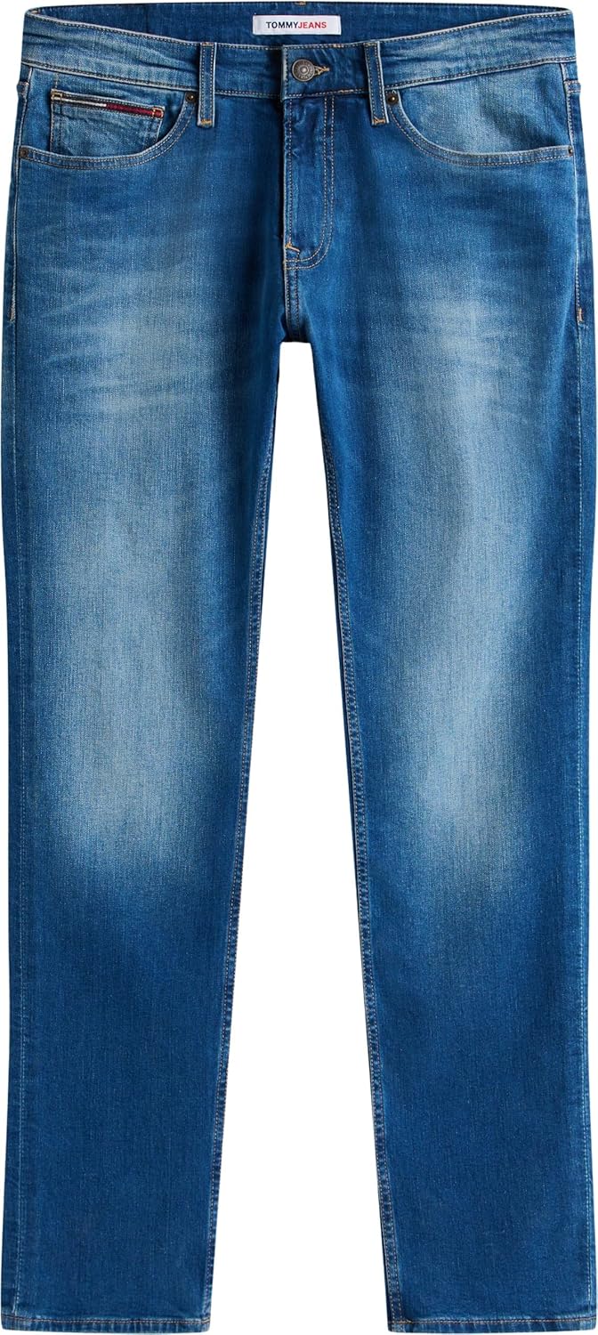 Tommy Hilfiger Herren Scanton Slim Wmbs Jeans 38W / 30L Wilson Mid Blue Stretch, 38W / 30L Wilson Mi
