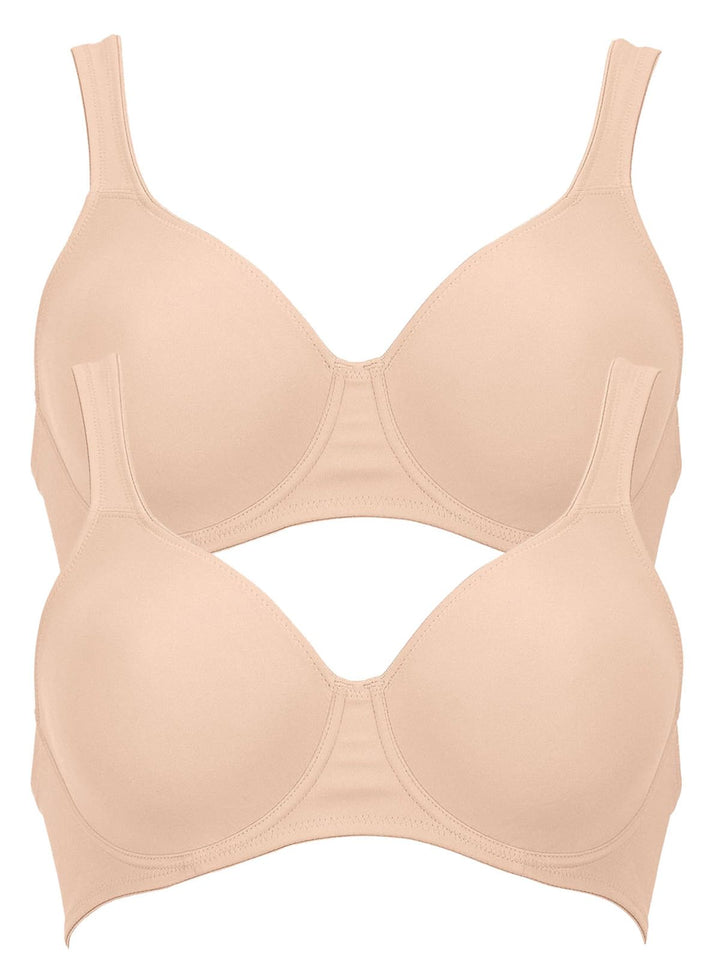 Anita 2er Sparpack Bügel BH TWIN 5490 Gr. 65-100 B-H 70B Desert Desert, 70B Desert Desert