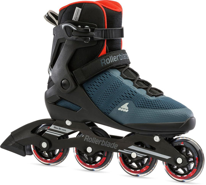 Rollerblade Herren Sirio 80 44 orion blue-spicy orange (07103600-K47), 44 orion blue-spicy orange (0