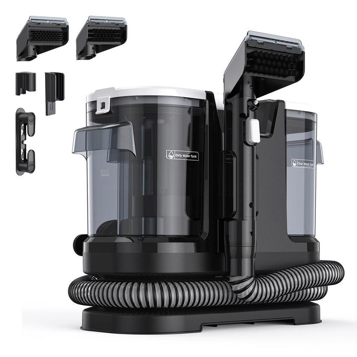 Polsterreiniger Gerät Nasssauger, 20kPa 600W Teppichreiniger Waschsauger Fleckenreiniger mit grossem
