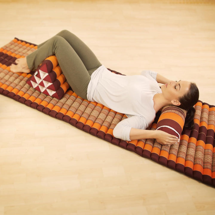 livasia Nackenrolle extralang Nackenstützkissen, Nackenkissen, Sofakissen Muster, Beinlagerungskisse