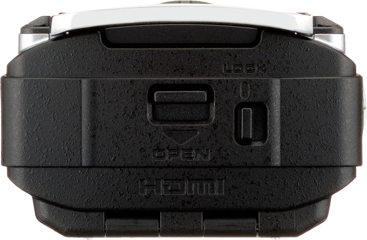 Ricoh WG-M2 kompakte und leichte Actioncam (4K-Video, 204 Grad Ultraweitwinkel-Objektiv) silber, sil