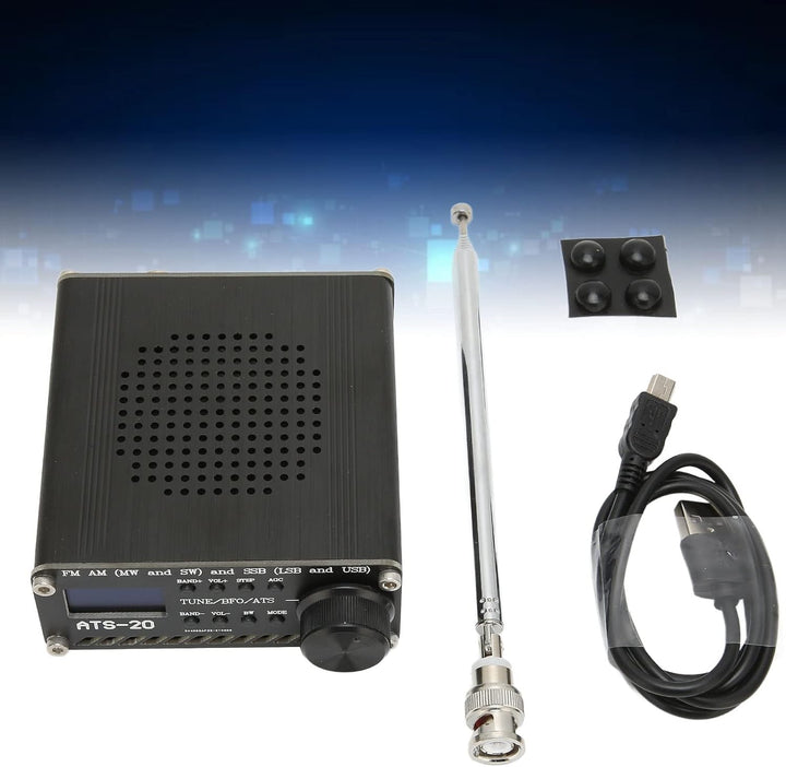 AM FM Kurzwellenradio, MW SW SSB Allband-Funkempfänger Batteriebetriebenes Tragbares Reiseradio für