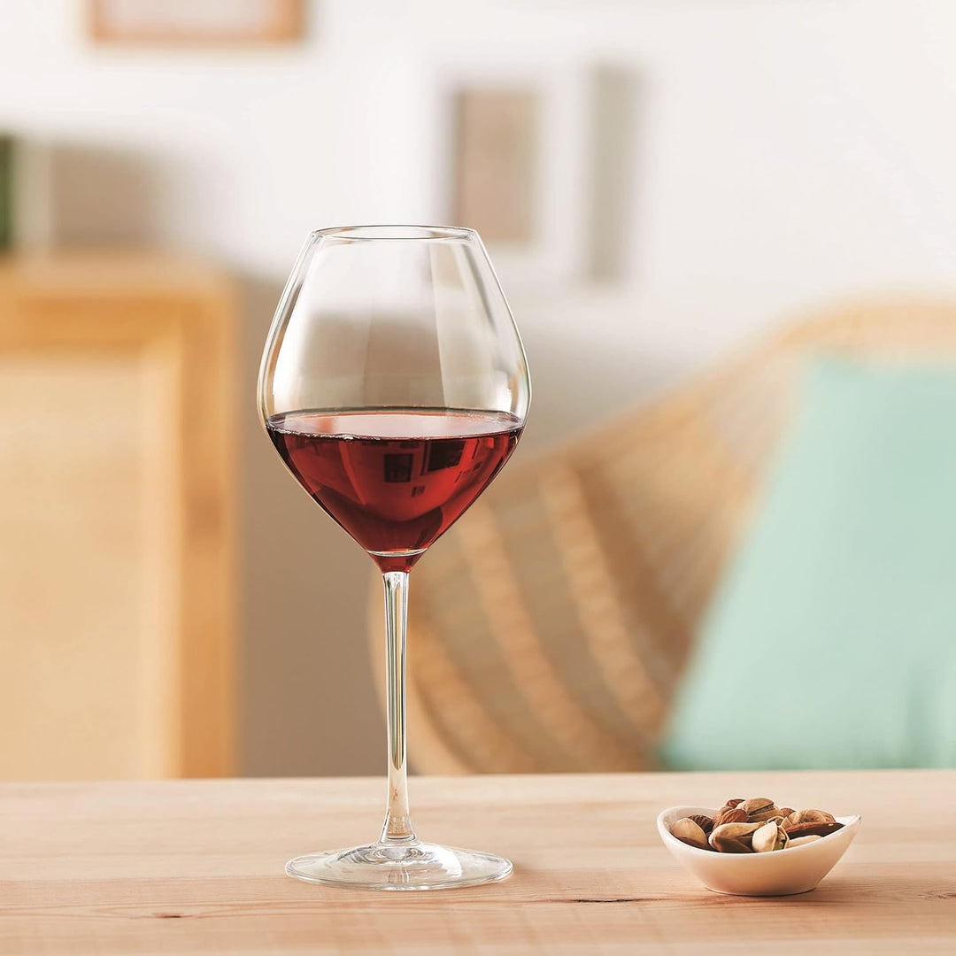Chef & Sommelier Cheer Up Collection Rotweingläser 55 cl aus Kristallglas, modern und elegant, ohne