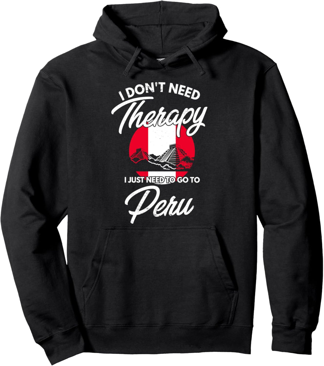 Peruanische Flagge I Peru Urlaub I Peru Pullover Hoodie
