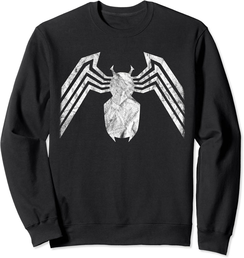 Marvel Venom Emblem White Sweatshirt