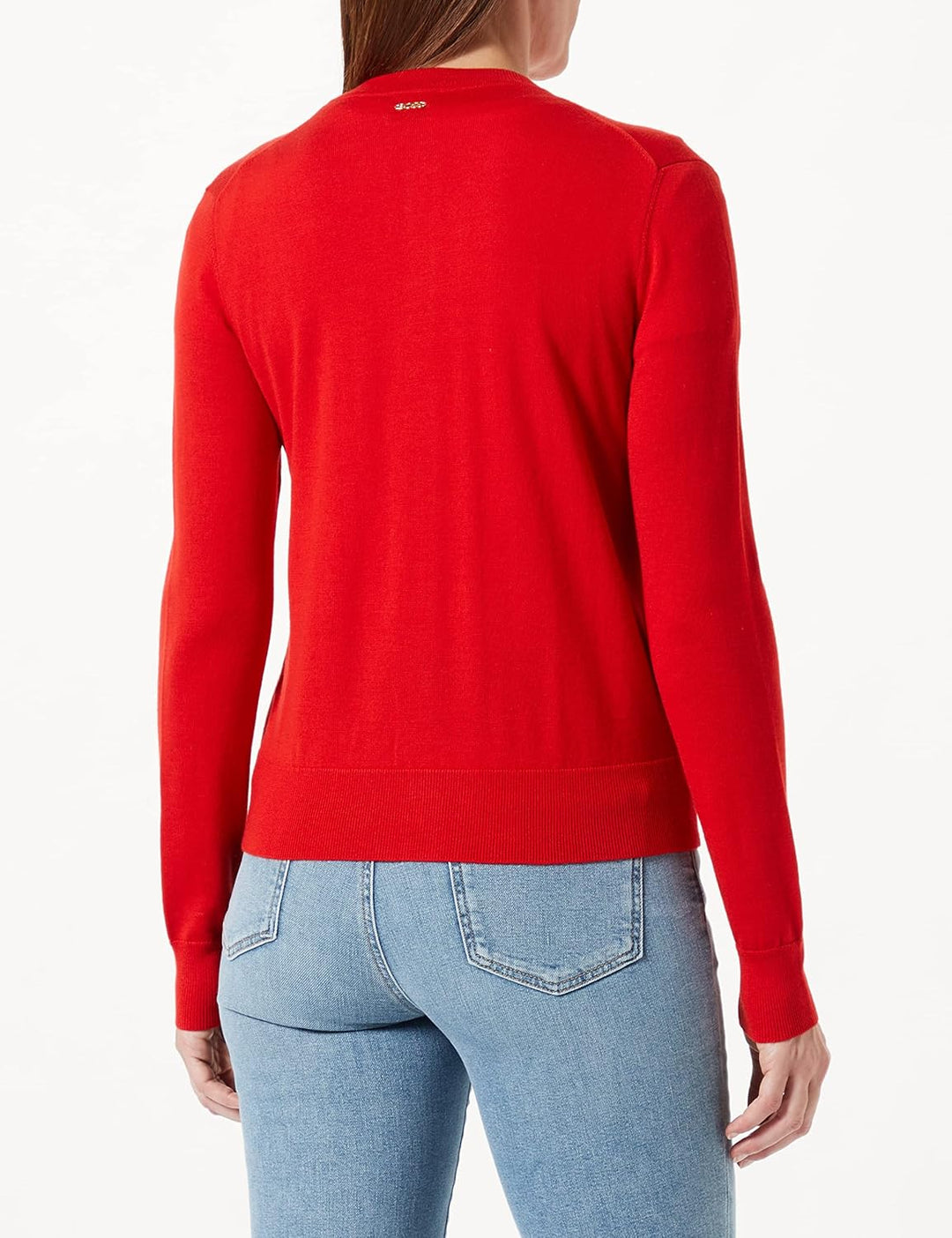 BOSS Damen Fadenasis Cardigan Sweater L Bright Red, L Bright Red