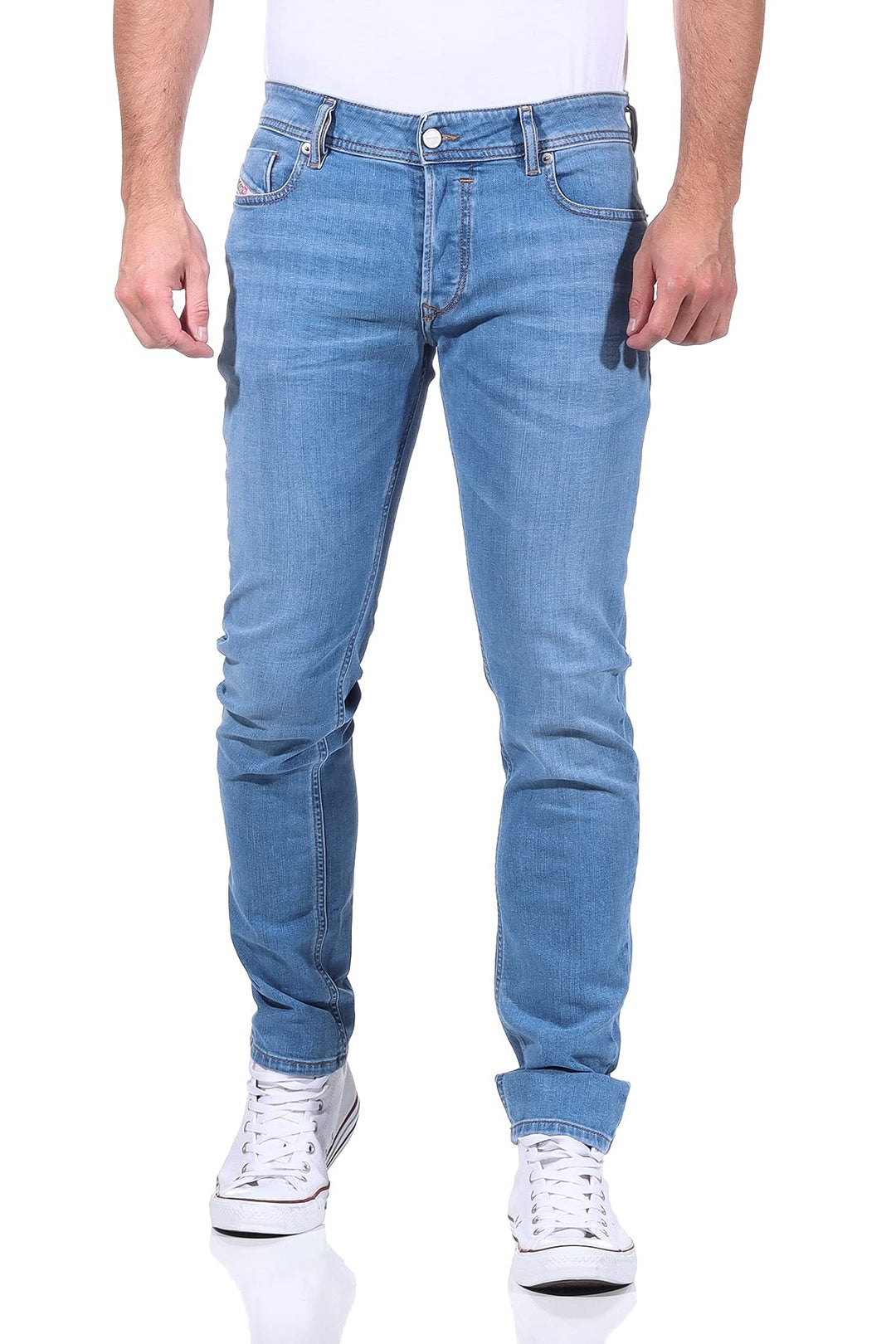 Diesel Herren Skinny Jeans 28W / 30L Blau, 28W / 30L Blau