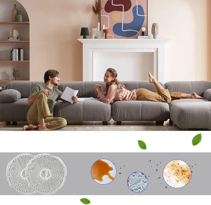 24 Stück T50 Omni Zubehörset für ECOVACS DEEBOT T50 Omni/T50 PRO Omni/T50 PRO Omni Gen2 Saugroboter,