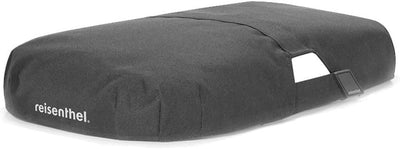reisenthel carrybag Frame Twist Silver + Cover Black - Einkaufskorb mit Cover und praktischer Innent