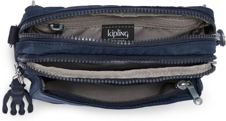 Kipling Unisex-Adult ABANU Multi Crossbody, Blau Bleu 2, 8x19x13 cm Blue Bleu 2, Blue Bleu 2