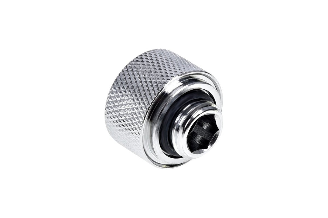 Alphacool 17378 Eiszapfen 16mm HardTube Anschraubtülle G1/4 - Chrome Sixpack Wasserkühlung Anschlüss