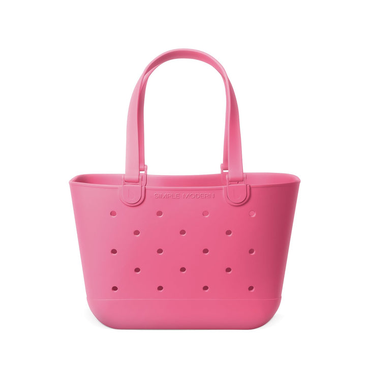 Simple Modern Strandtasche aus Gummi | Grosse Wasserdichte Tragetasche mit Reissverschlusstasche für