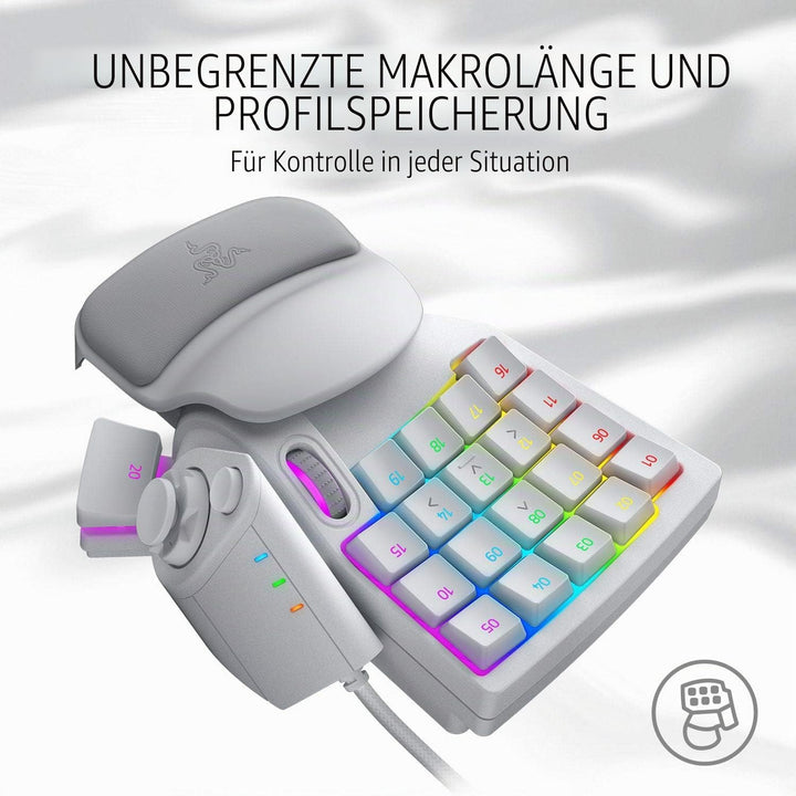 Razer Tartarus Pro Gaming Keypad: Analog-optische Tastenschalter Anpassbare Chroma-RGB-Beleuchtung M