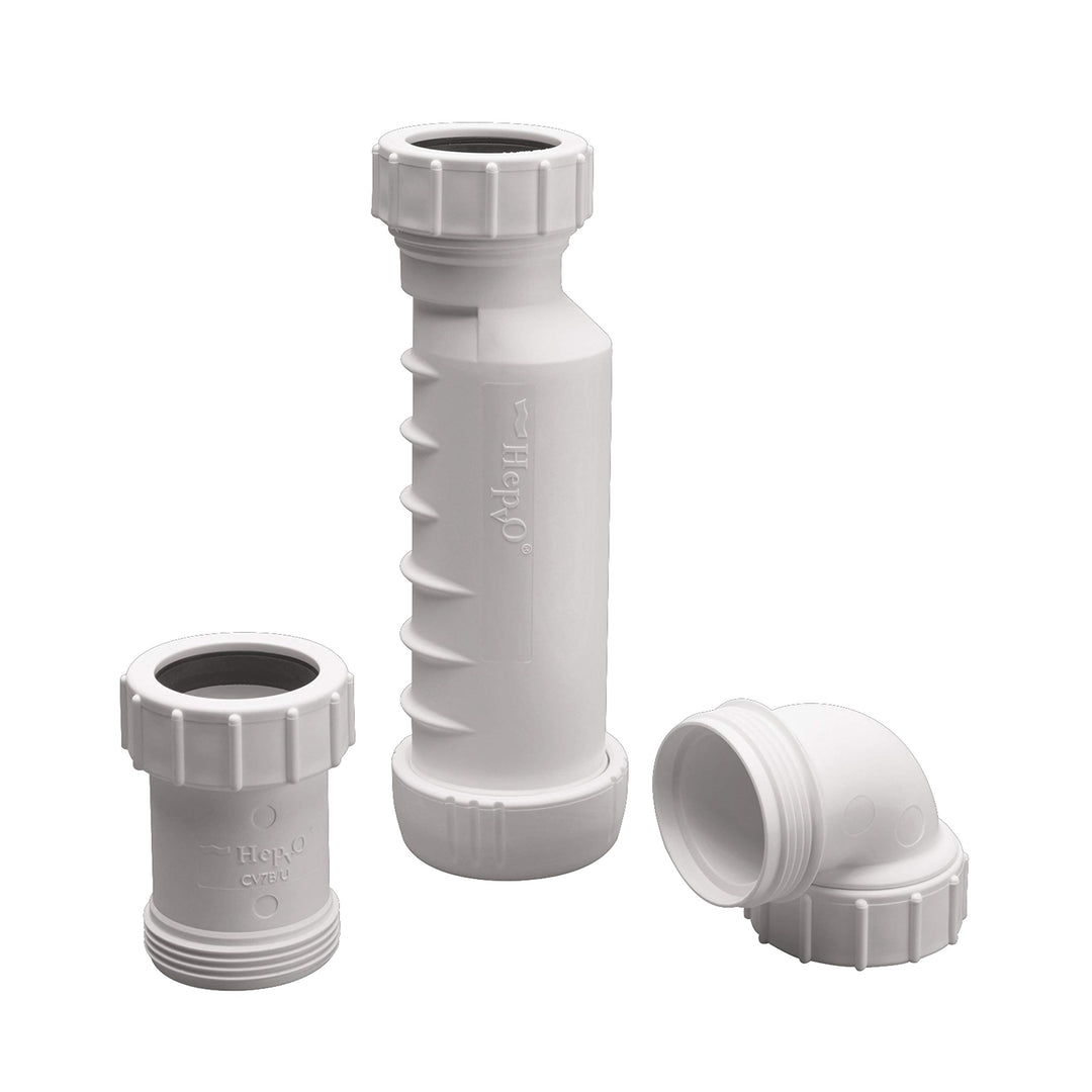 Wavin BV1B/UB HepvO Sanitärventil 1-1/2" 1-(Pack), 1-(Pack)