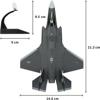 Lose Fun Park 1/72 F35B Lightning II Attack Fighter Flugzeug Metallflugzeugmodell Militärflugzeugmod