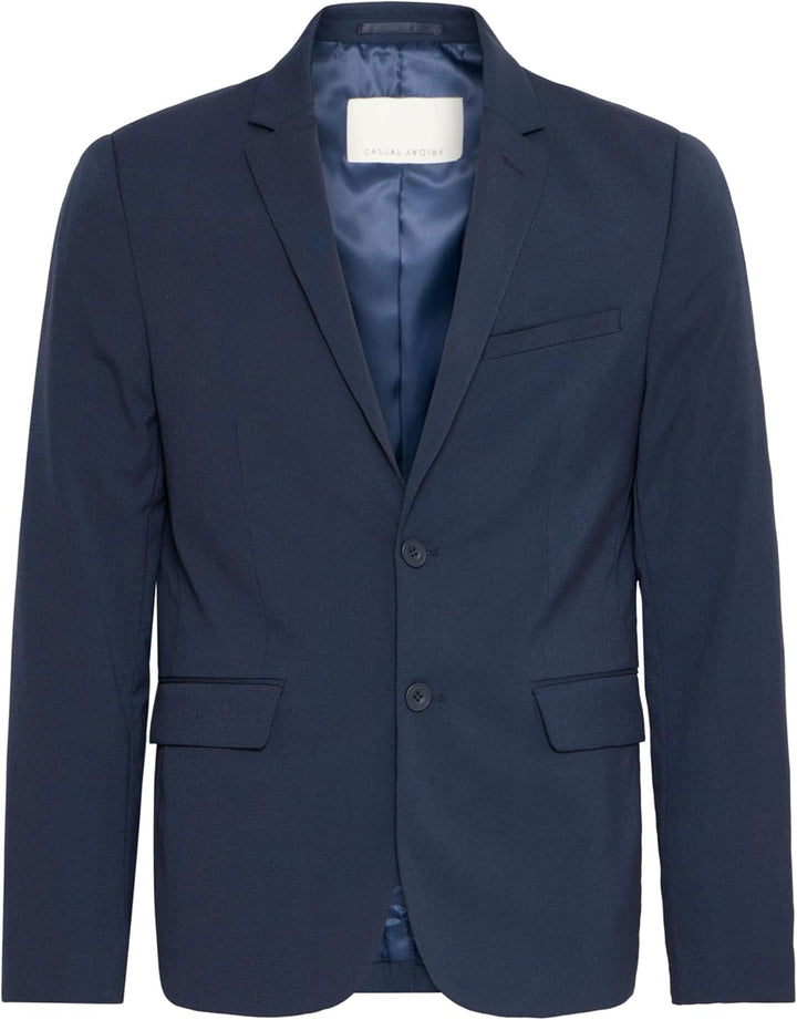 CASUAL FRIDAY CFBernd Blazer Herren Sakko Anzugjacke Slim Fit 44 Navy (50410), 44 Navy (50410)