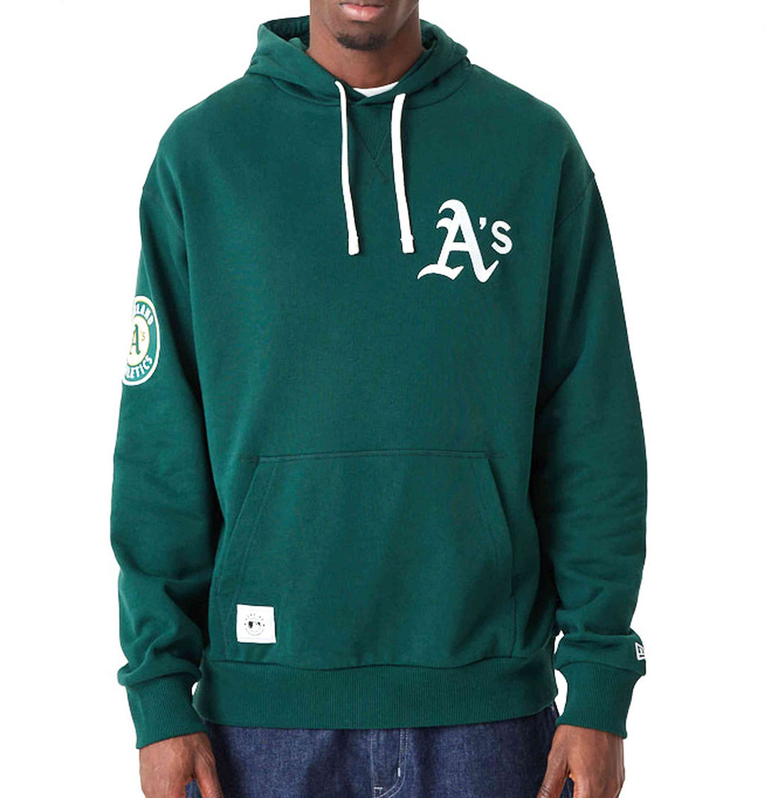 New Era Herren Heritage Os Oakath Kapuzenpullover XS Dark Green, XS Dark Green