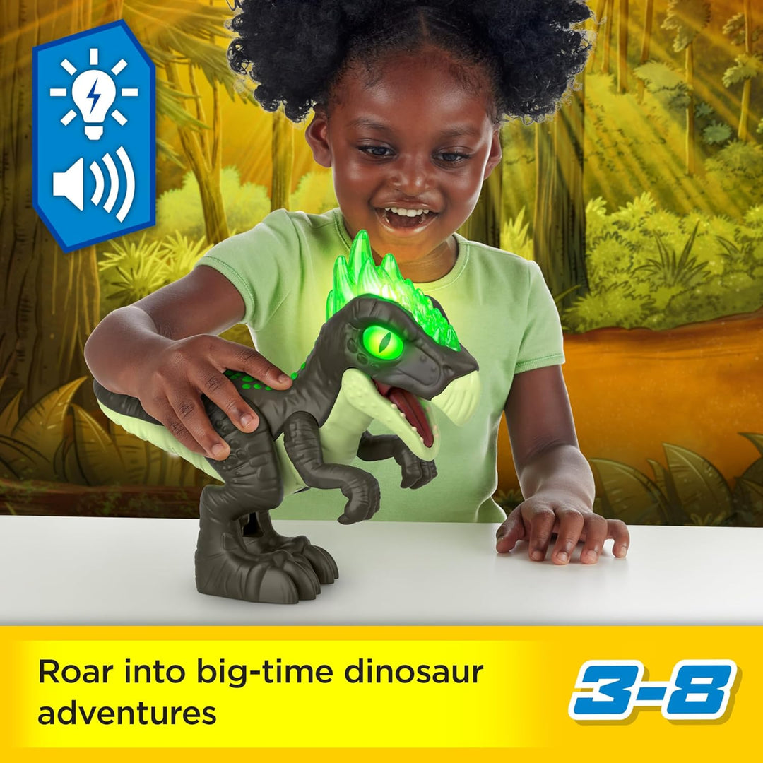 Fisher-Price Jurassic World Dino Dracorex XL Lichter und Geräusche HVY25 Mattel