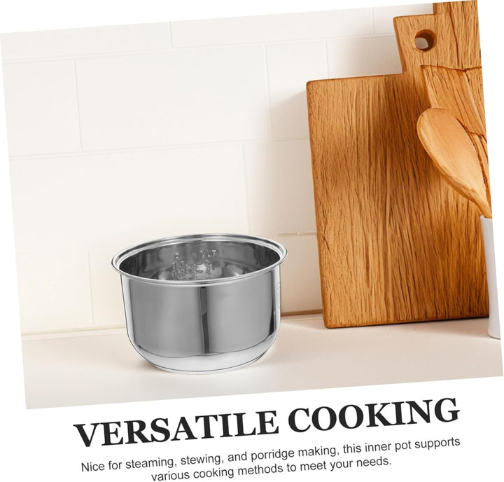 Innentopf Für Reiskocher Edelstahl-einsatz Ersatz-topf Für Kocher Für Dämpfen Und Kochen Robust Und