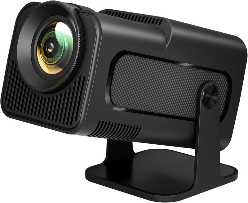 LQWELL Beamer, Mini Projektor, Native 1080P 4K Heimkino Beamer, Automatische Trapezkorrektur, 220-Gr