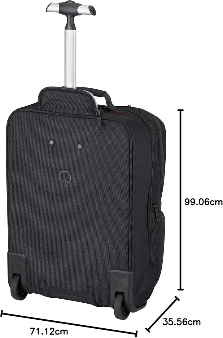 DELSEY PARVIS PLUS Schulrucksack, 38 cm, 15 liters, Schwarz (Noir) Sac à dos 38 cm Schwarz, Sac à do