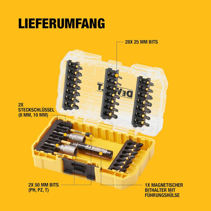Juego de 33 piezas para atornillar FLEXTORQ