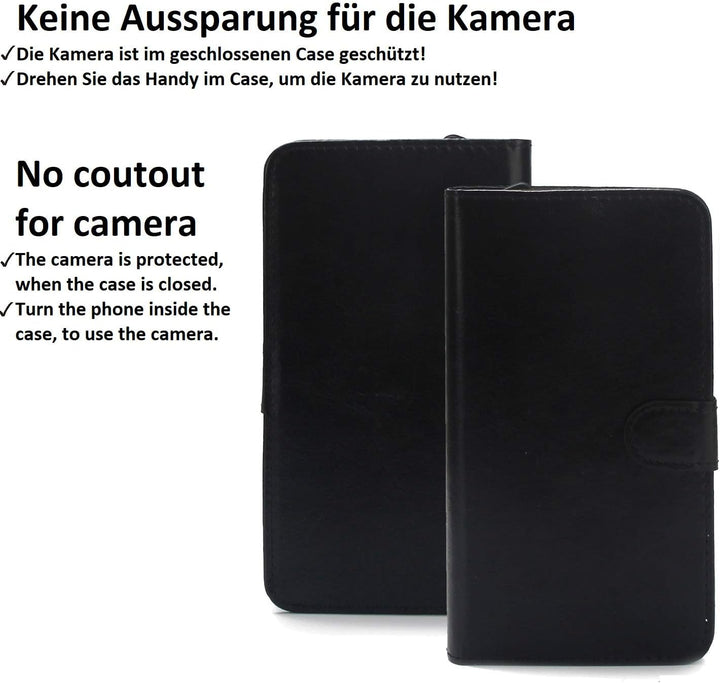 K-S-Trade Für Cubot P50 Hülle Wallet Case Handyhülle Für Cubot P50 Schutzhülle Flip Cover Flipstyle