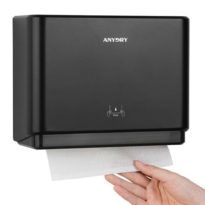 anydry 5101 Spender Hygienisch ABS Papierhandtuchspender Kommerziell für Falthandtücher An der Wand