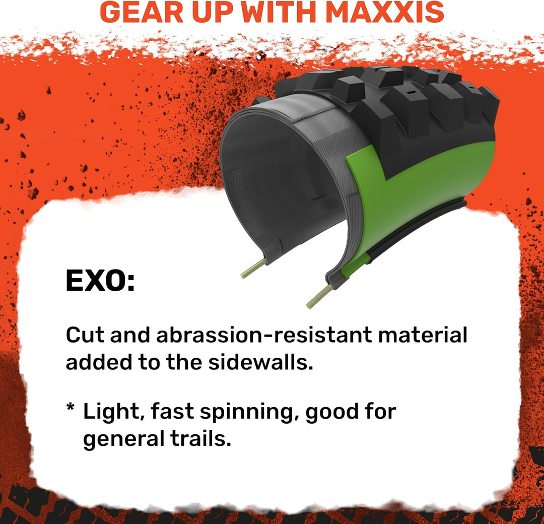 Maxxis Fahrrad Reifen Minion DHR II WT EXO // alle Grössen Schwarz 1size, Schwarz 1size