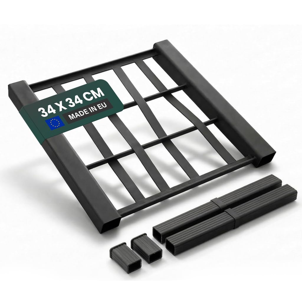 Kreher® XL Rankgitter, Spalier mit Pflanzkasten aus robustem Kunststoff. In verschiedenen Grössen un
