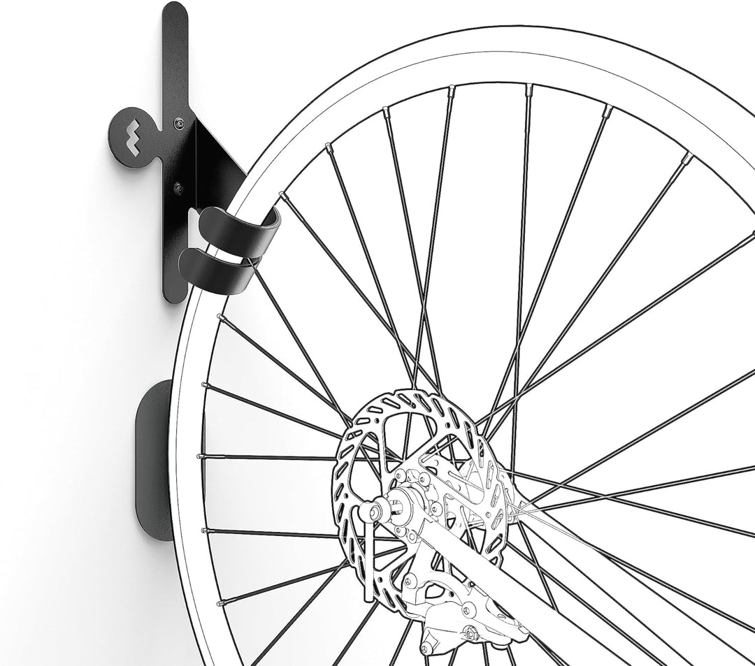 Meliconi MyBike Universal-Fahrrad-Wandhalterung, Wand-Fahrradständerfür den Innen- und Aussenbereich