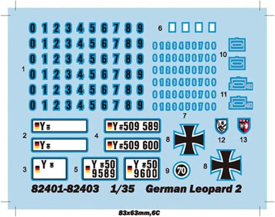 Hobby Boss 82401 Modellbausatz German Leopard 2 A4 tank