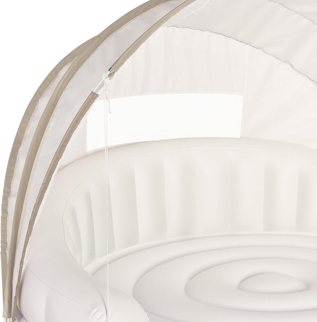 Intex 58292EU - Aufblasbare Lounge, Liegeinsel Canopy Island, 78 x 59 Zoll Single, Single