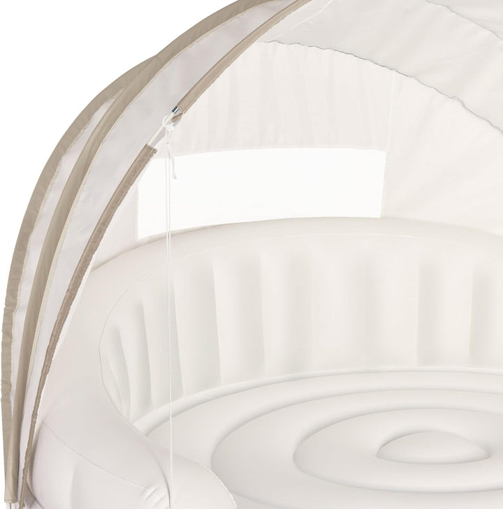 Intex 58292EU - Aufblasbare Lounge, Liegeinsel Canopy Island, 78 x 59 Zoll Single, Single
