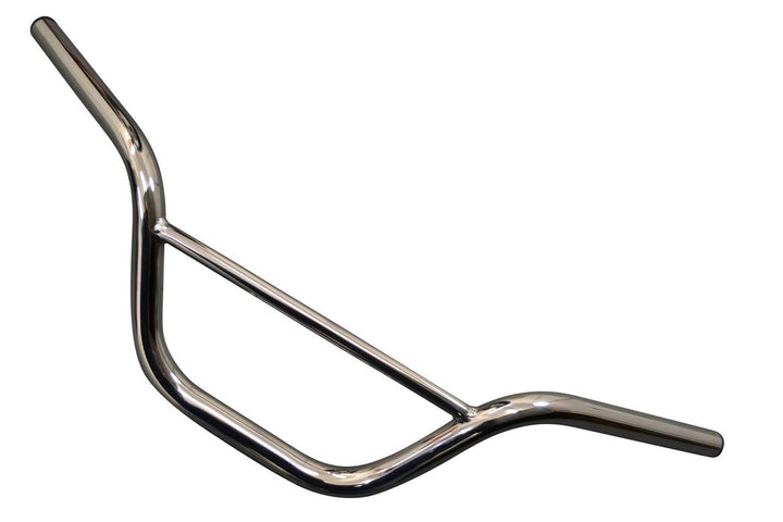 Motorrad Lenker Für Affe Fahrrad Pit Bike Scrambler - 22mm 7/8" Mit 4.5" Aufstieg - Chrom, Chrom