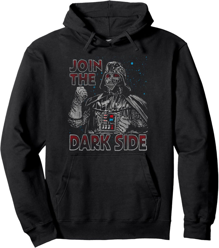 Star Wars Darth Vader Join The Dark Side Fist Raised Pullover Hoodie
