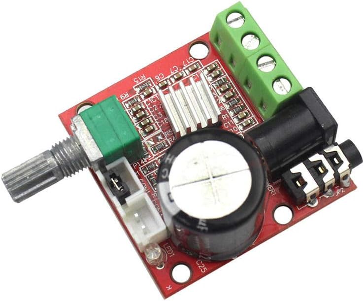 5 Stück PAM8610 12V Mini Hi-Fi Stereo Audio Verstärker 2X10W Dual Channel Klasse D