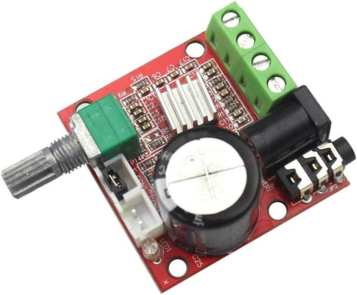 5 Stück PAM8610 12V Mini Hi-Fi Stereo Audio Verstärker 2X10W Dual Channel Klasse D