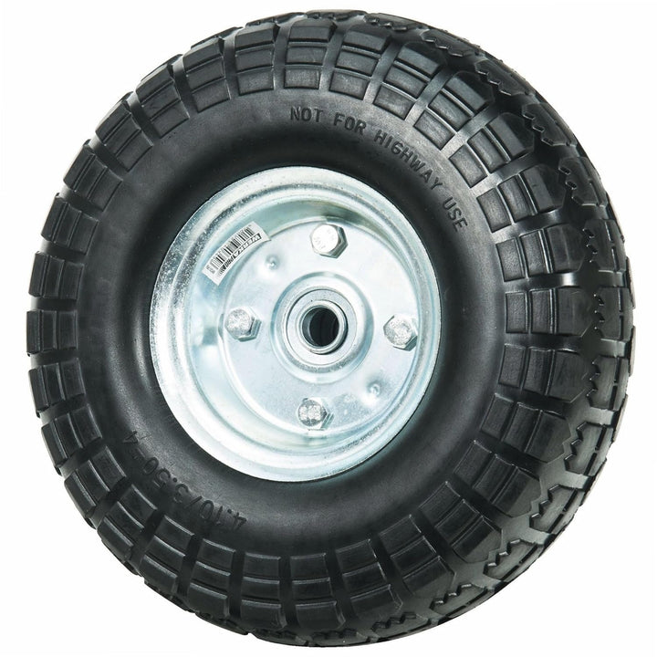 WerkaPro 10346 - Ruota antiforatura, 25,4 cm, 10349 260 x 85 mm Achsabstand 16mm, 260 x 85 mm Achsab