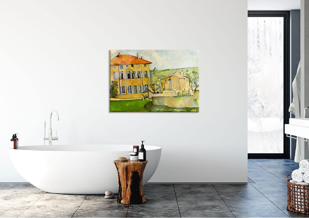 Pixxprint Glasbild | Wandbild aus Echtglas | Franz Marc - Fuchs | 60x40 cm | inkl. Aufhängung und Ab