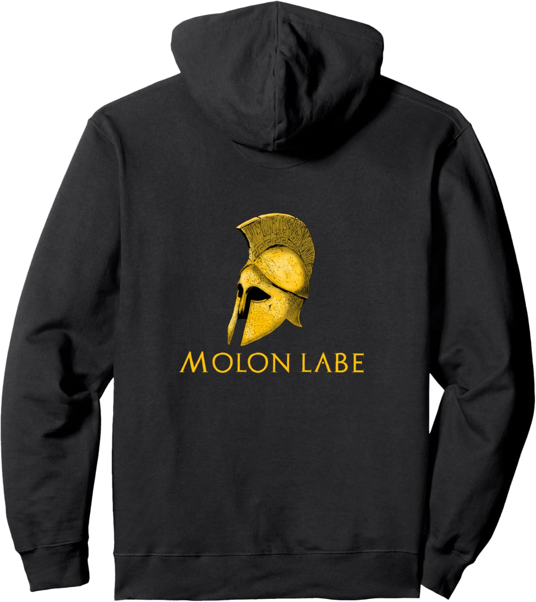 Antike griechische Geschichte - Thermopylae - Molon Labe - Sparta Pullover Hoodie
