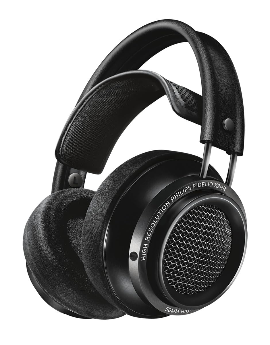 Philips Fidelio Kopfhörer X2HR/00 Over-Ear High-Resolution Audio (Hochleistungs-Neodym-Treiber, Delu