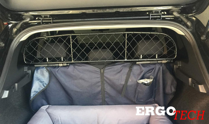 ERGOTECH Trennnetz Trenngitter für NISSAN Qashqai (ab BJ 2017), RDA65-XXS16, für Hunde und Gepäck