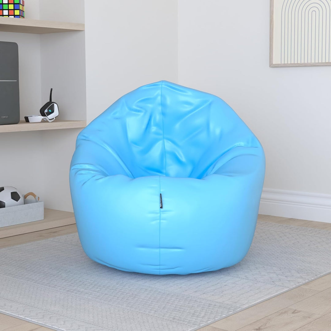 BuBiBag 2in1 Sitzsack L - XXL mit Füllung für Kinder &amp; Erwachsene, Gaming Beanbag &amp; Bodenkissen für