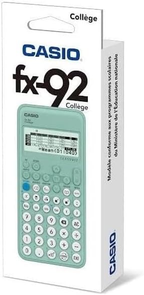 Casio Schulrechner FX-92 College Classwiz Engineering/Wissenschaftler Grün