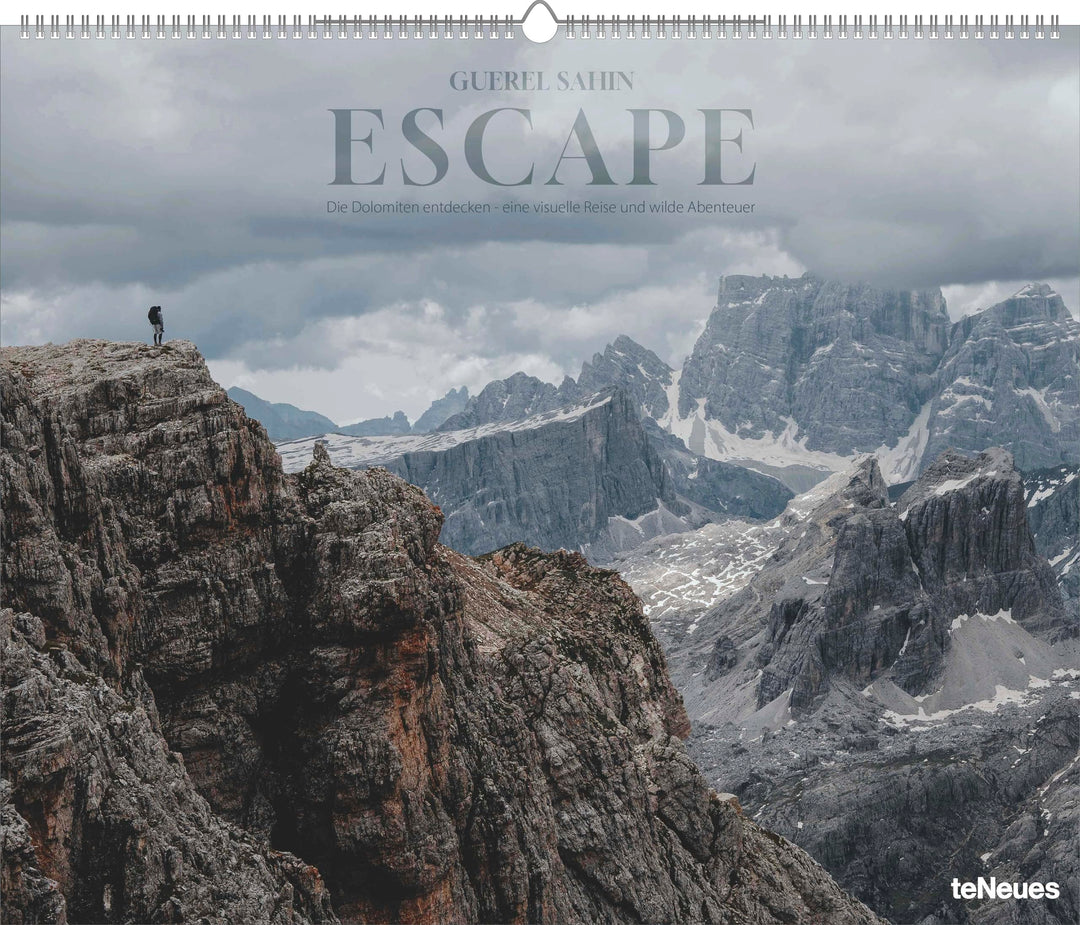 teNeues - Escape – Die Dolomiten entdecken 2026 | Grossformatiger Wandkalender 60x50 cm mit Fotograf