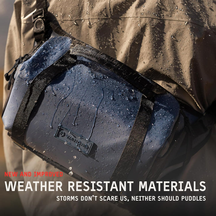 WANDRD ROGUE Sling V2: Wetterfeste Alltagstasche mit blitzschnellem Zugriff, anpassbarem Innenraum,